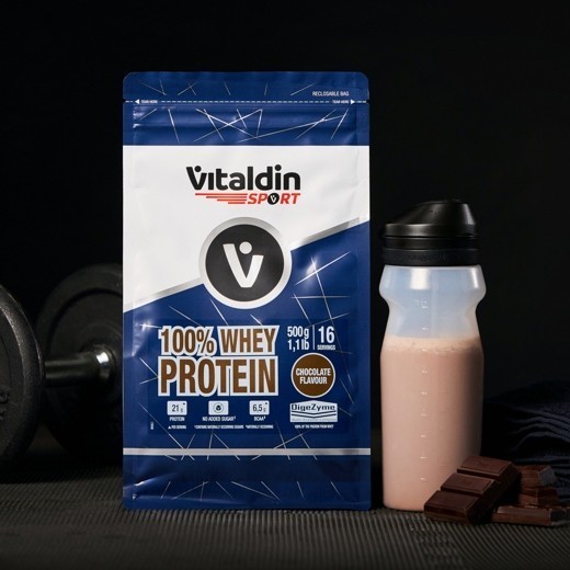 Proteína Whey chocolate - Vitaldin