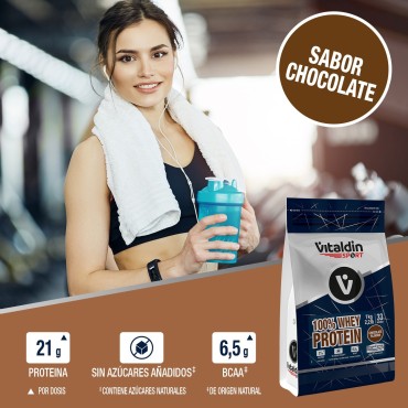 Chocolate Whey Protein - Vitaldin
