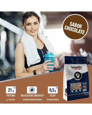 Chocolate Whey Protein - Vitaldin