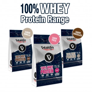 Proteína Whey fresa - Vitaldin