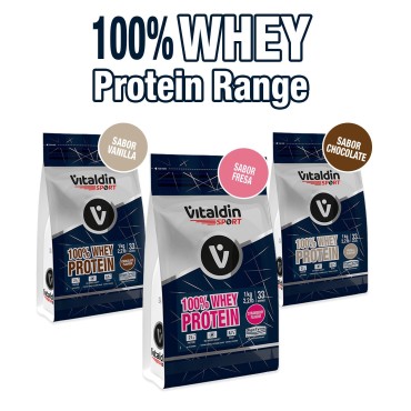 Strawberry Whey Protein - Vitaldin