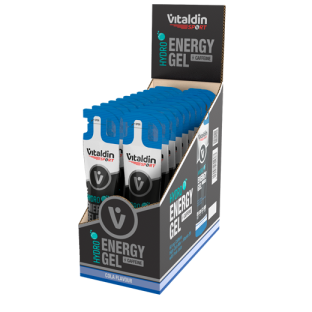 24 x Gel energético Hydro cafeína cola - Vitaldin