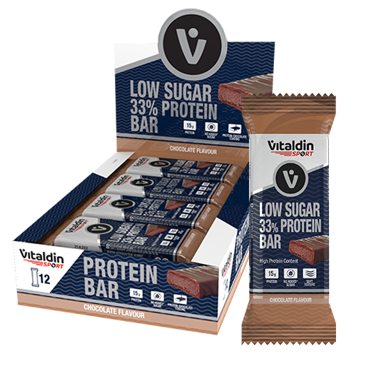 x12 Barritas de Proteína de Chocolate Alto Contenido Proteico y Bajas en Azúcares -  Energía y sabor