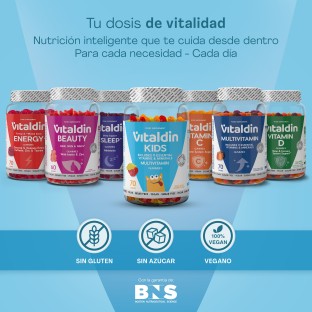 Gominolas de Multivitaminas Sin azúcar para niños