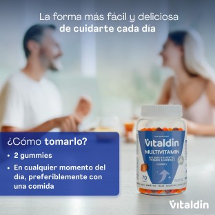 Gominolas de Multivitaminas sin Azúcar para adultos