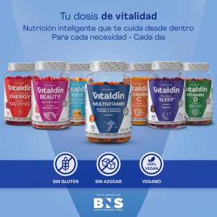 Gominolas de Multivitaminas sin Azúcar para adultos