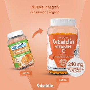 Gominolas de Vitamina C sin azúcar