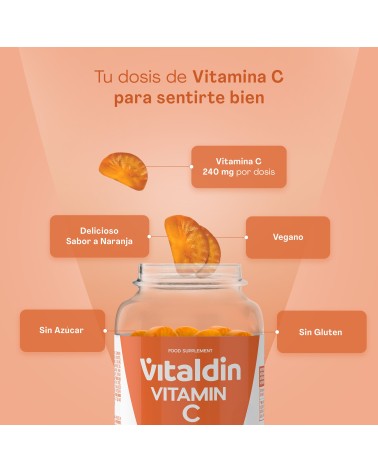 Gominolas de Vitamina C sin azúcar