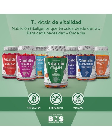 Gominolas de Vitamina D sin azúcar