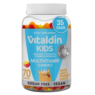 Gominolas de Multivitaminas Sin azúcar para niños