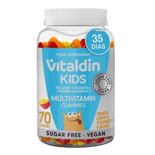 Gominolas de Multivitaminas Sin azúcar para niños