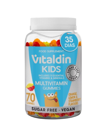 Gominolas de Multivitaminas Sin azúcar para niños