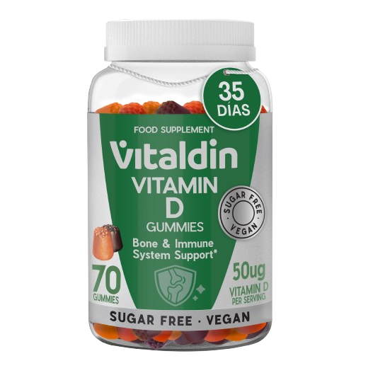Gominolas de Vitamina D sin azúcar