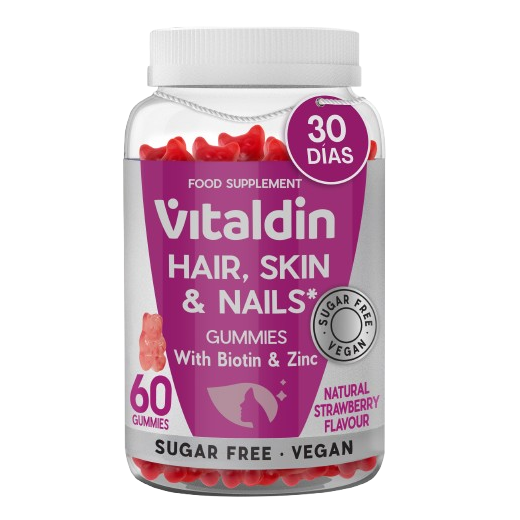 Gominolas para Pelo, Piel y Uñas, con Biotina y Zinc