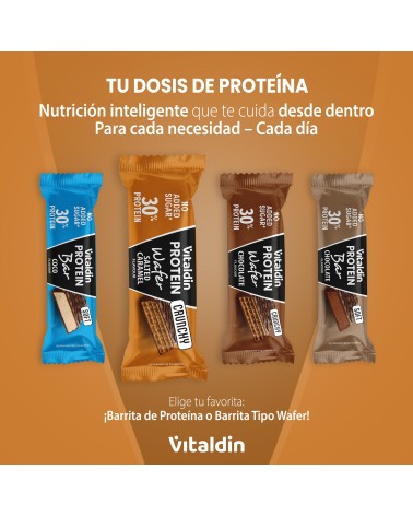 X12 Barritas Wafer proteicas con colágeno sabor Caramelo Salado